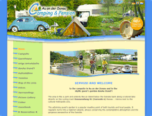 Tablet Screenshot of camping-audonau.at
